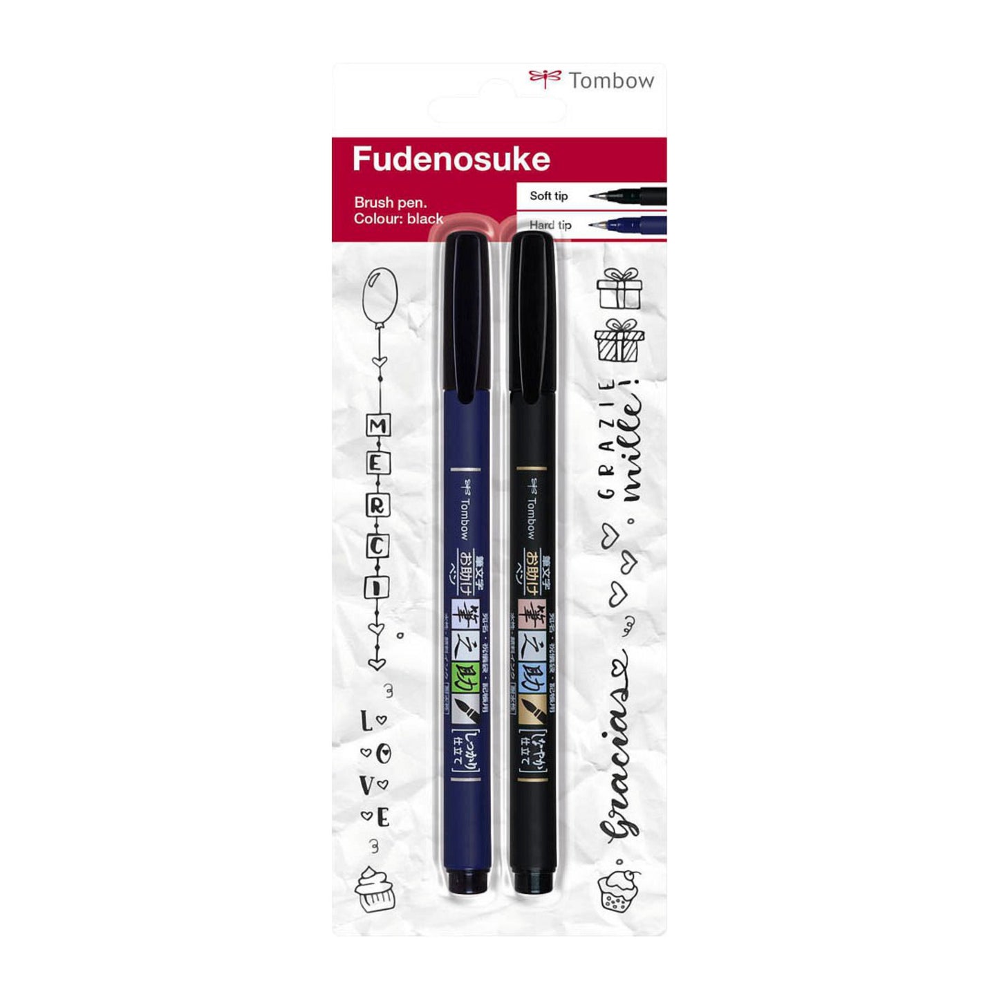 Fudenosuke - Brush pen / Pinselstift - Set