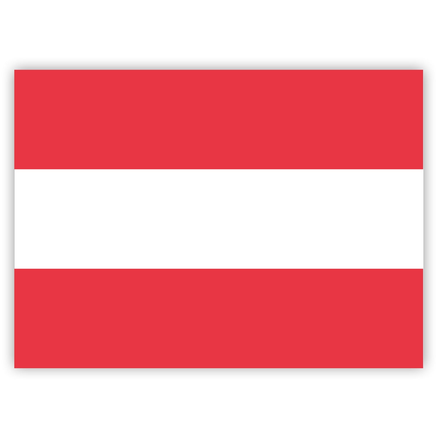 Puch Österreich Flagge Abzeichen Aufkleber aus Echtem Metall