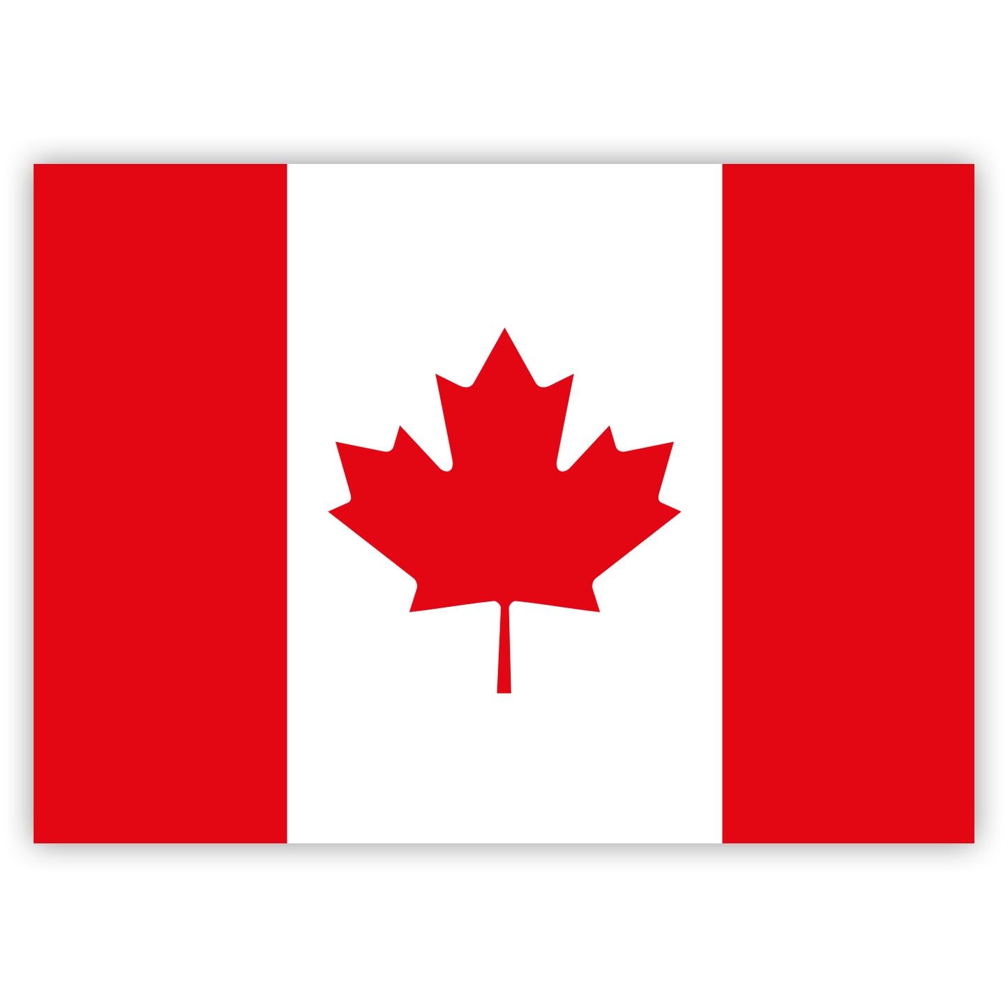 Kanada - Flagge / Fahne - Aufkleber - 7,4 x 5,2 cm