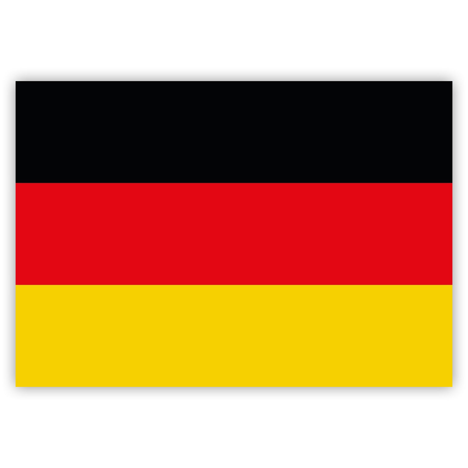 Aufkleber Deutschland-Flagge