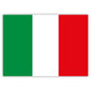 Aufkleber Italien Flagge