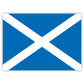Aufkleber Schottland-Fahne