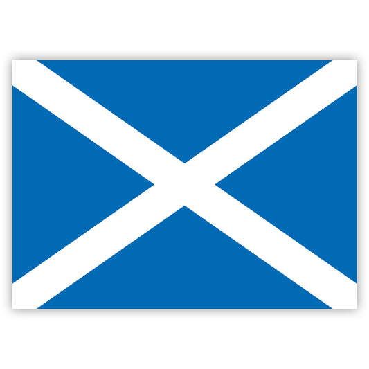 Aufkleber Schottland-Fahne