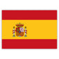 Aufkleber Spanien-Flagge