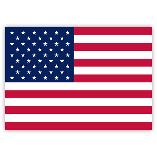 Aufkleber USA-Flagge