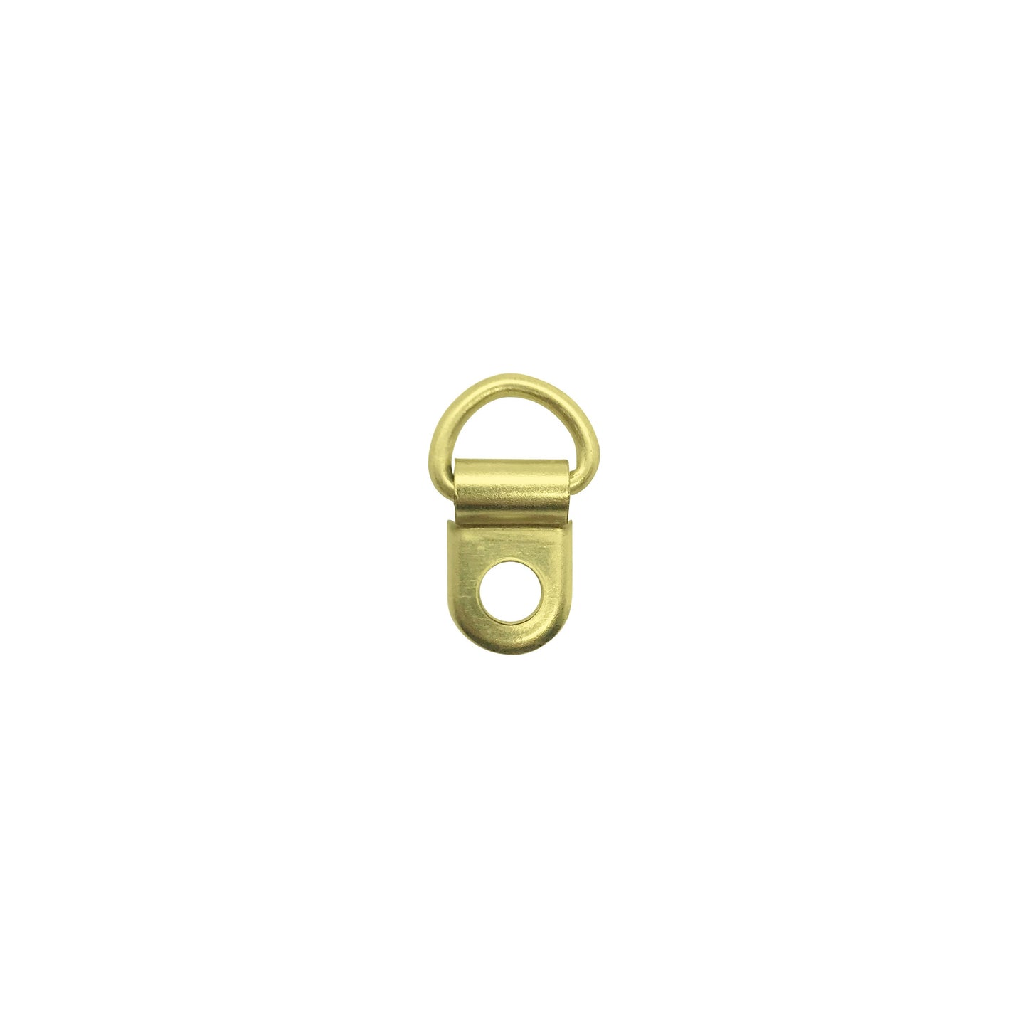 Hängeösen / Aufhängeösen - D-Ring - vermessingt / gold