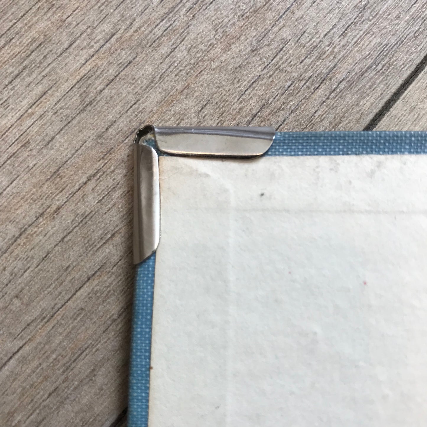 Buchecken - vernickelt / silber - 22 x 22 x 4,5 mm