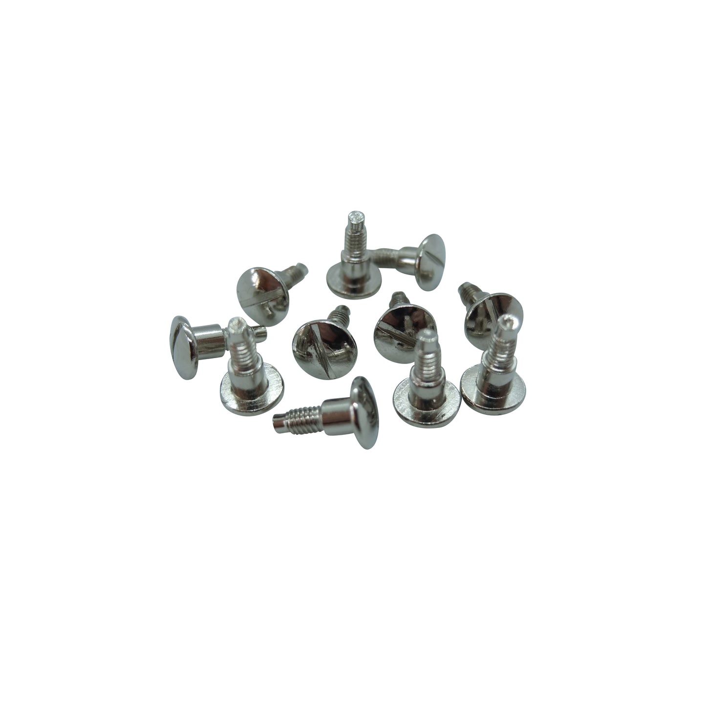 Verlängerungsschrauben für Hülsenmuttern - silber / vernickelt - 5 mm