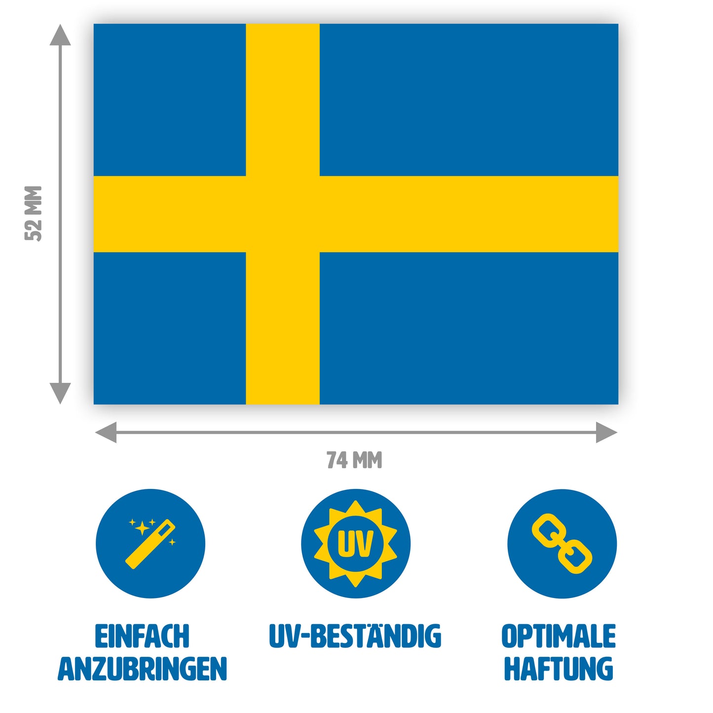 Schweden Sticker
