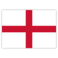 England - Flagge - englische Fahne - Aufkleber - 7,4 x 5,2 cm