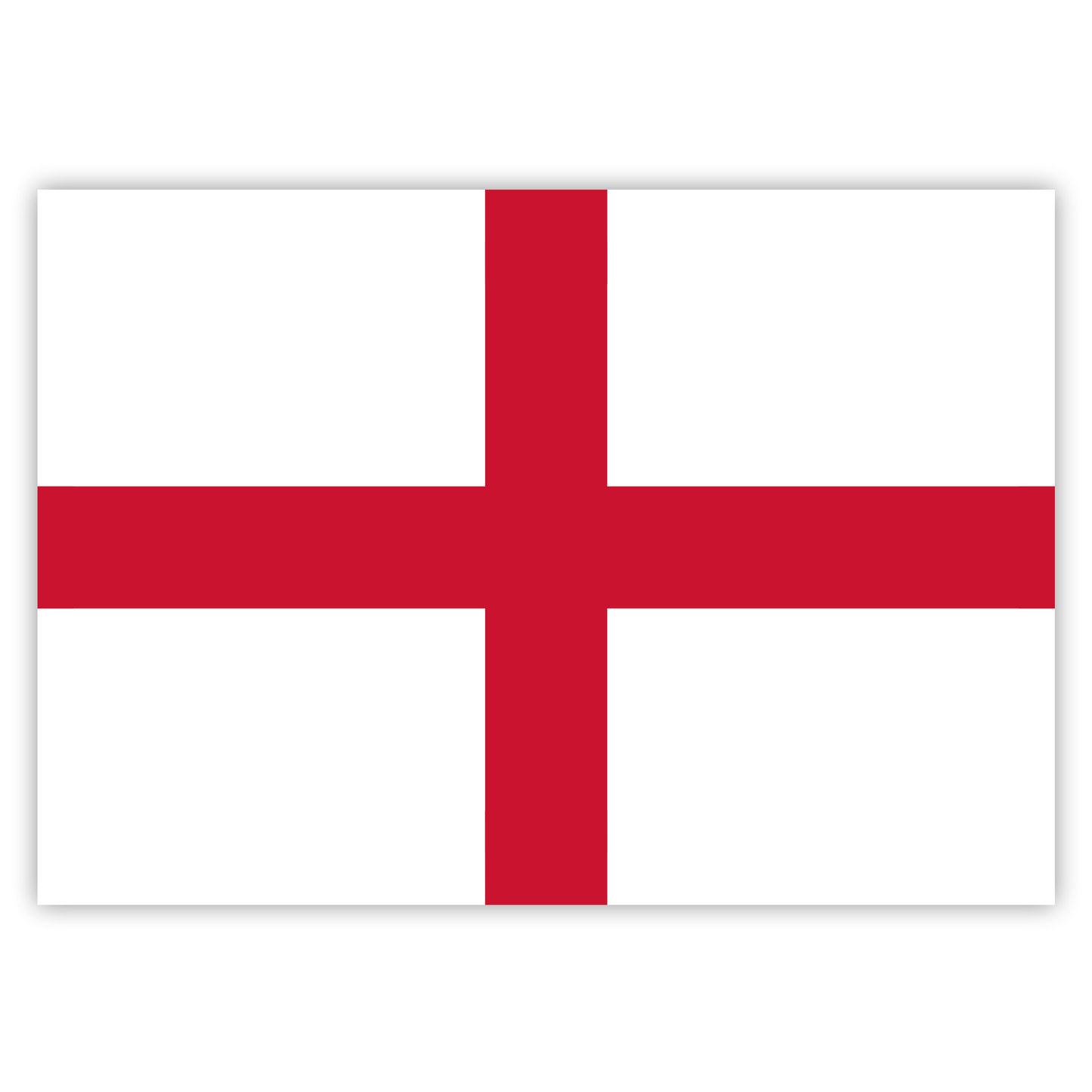 England - Flagge - englische Fahne - Aufkleber - 7,4 x 5,2 cm