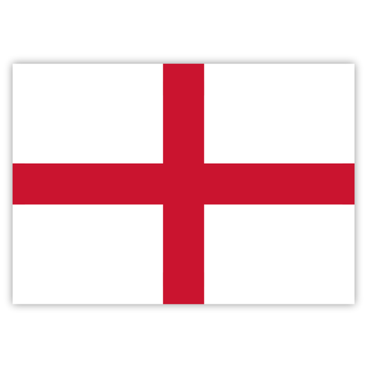 England - Flagge - englische Fahne - Aufkleber - 7,4 x 5,2 cm