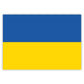 Ukraine - Flagge - ukrainische Fahne - Aufkleber - 7,4 x 5,2 cm