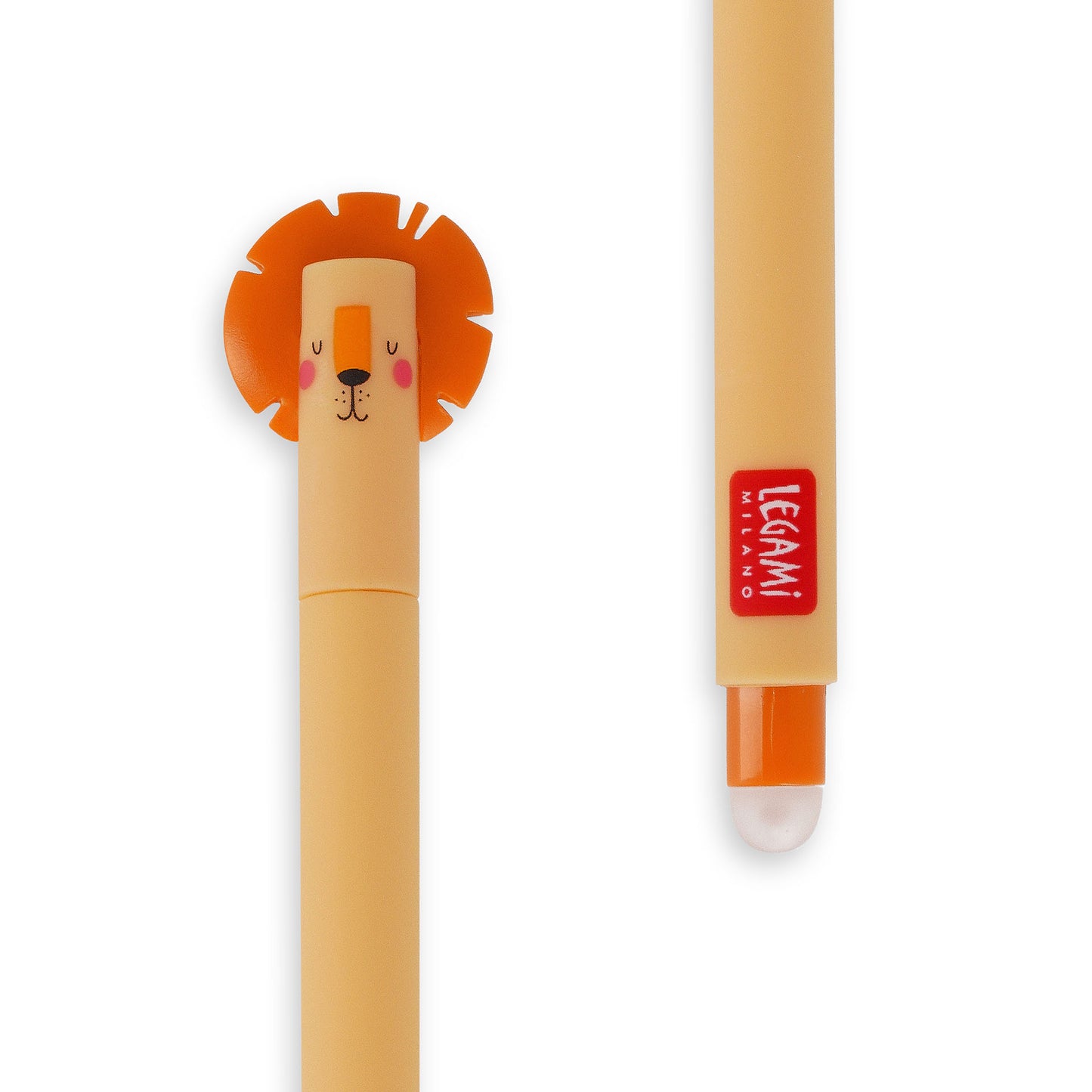 Wild Savannah - Elefant, Löwe und Giraffe - löschbare Gelschreiber -  Erasable Pens