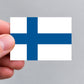 Finnland-Flagge - Flagge / Fahne - Aufkleber - 7,4 x 5,2 cm