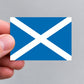 Schottland-Flagge - Flagge / Fahne - Aufkleber - 7,4 x 5,2 cm