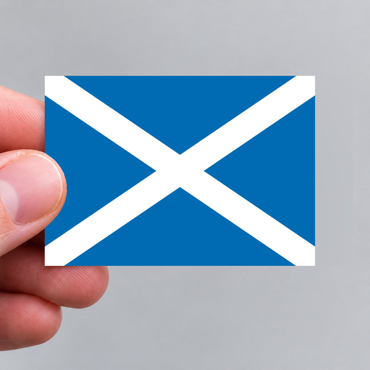 Schottland-Flagge - Flagge / Fahne - Aufkleber - 7,4 x 5,2 cm