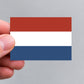 Holland-Flagge - Flagge / Fahne - Aufkleber - 7,4 x 5,2 cm