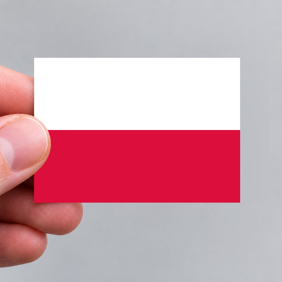 Polen - Flagge / Fahne - Aufkleber - 7,4 x 5,2 cm