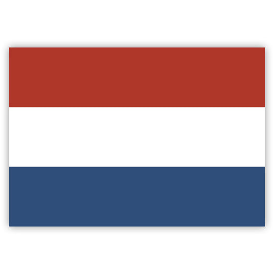 Aufkleber Holland-Fahne