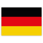 Aufkleber Deutschland-Flagge