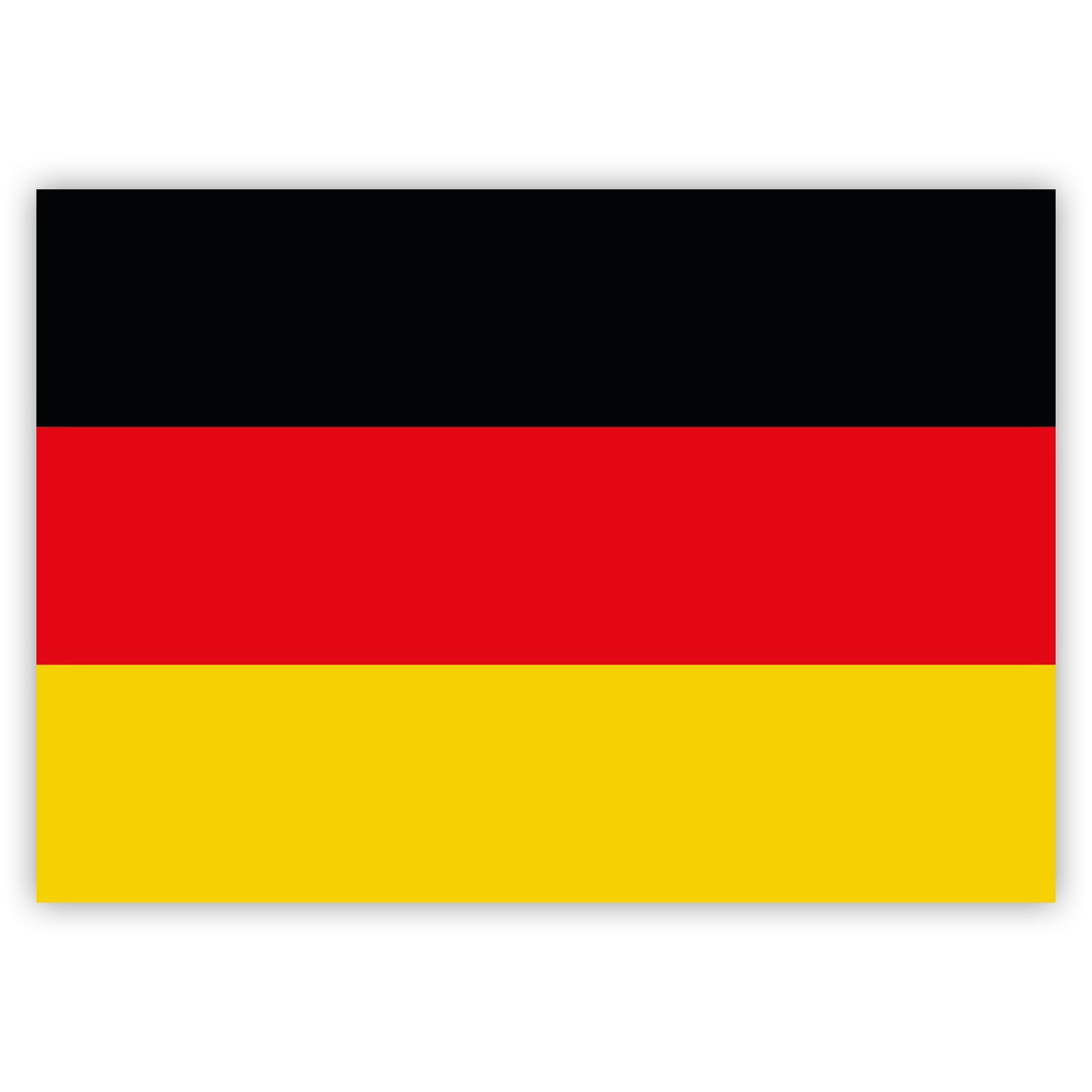 Aufkleber Deutschland-Flagge