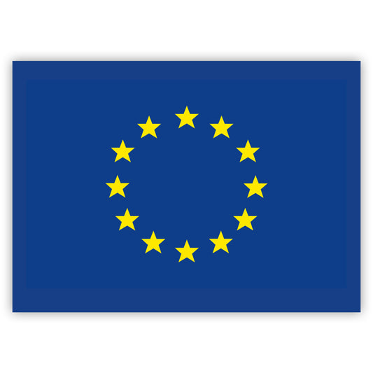 Aufkleber Europa-Fahne