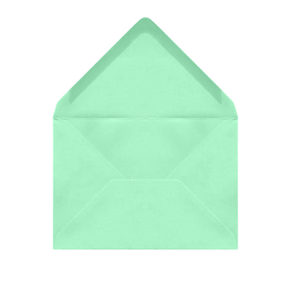 Mintgrüne Briefumschläge - Soft Green - DIN C6