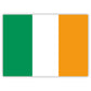 Aufkleber Irland-Fahne