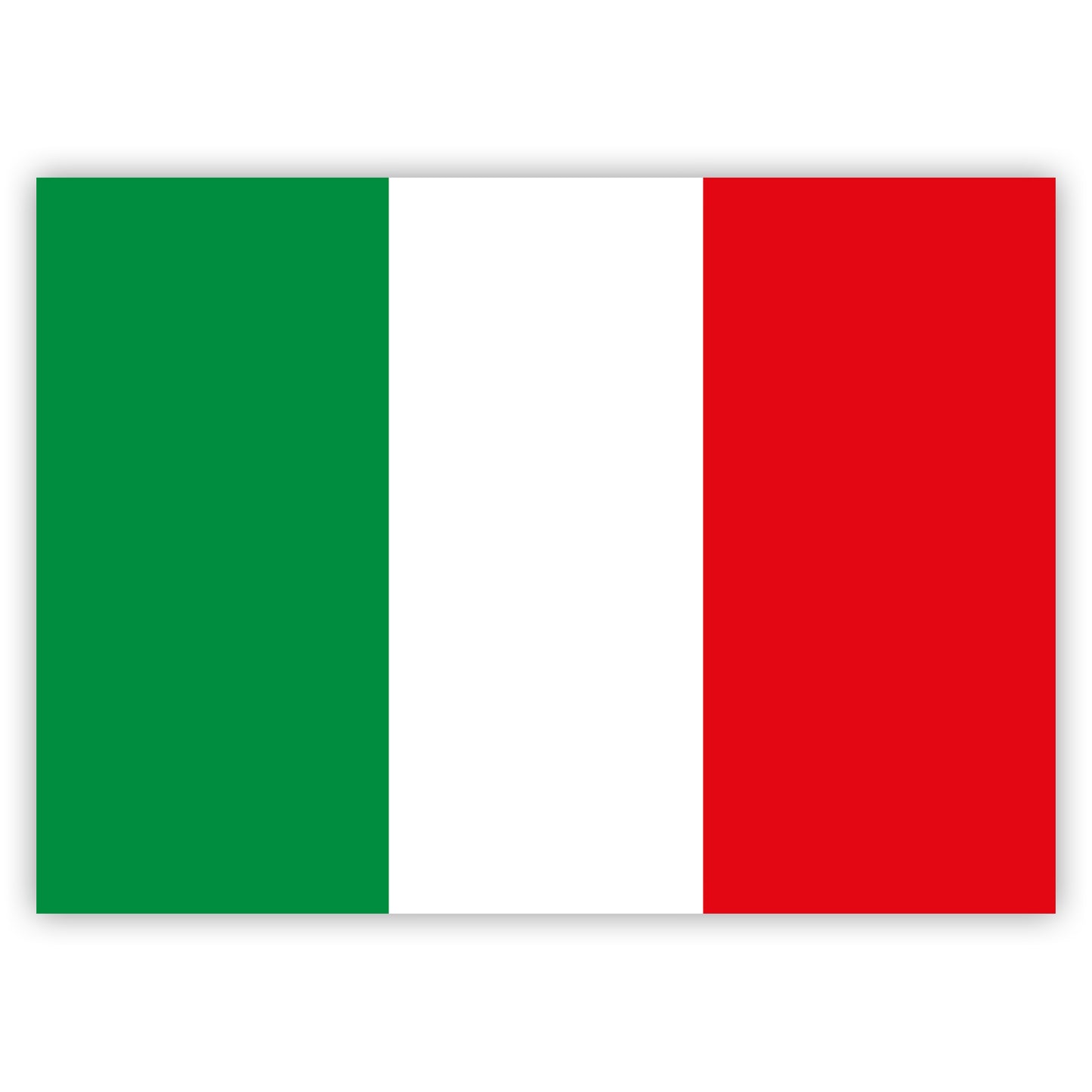 Aufkleber Italien Flagge