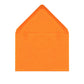 100 Stück - Orangefarbene Briefumschläge - Sunset Orange - DIN C6