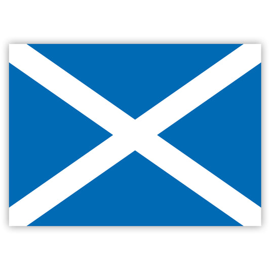 Aufkleber Schottland-Fahne