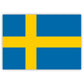 Aufkleber Schweden-Fahne