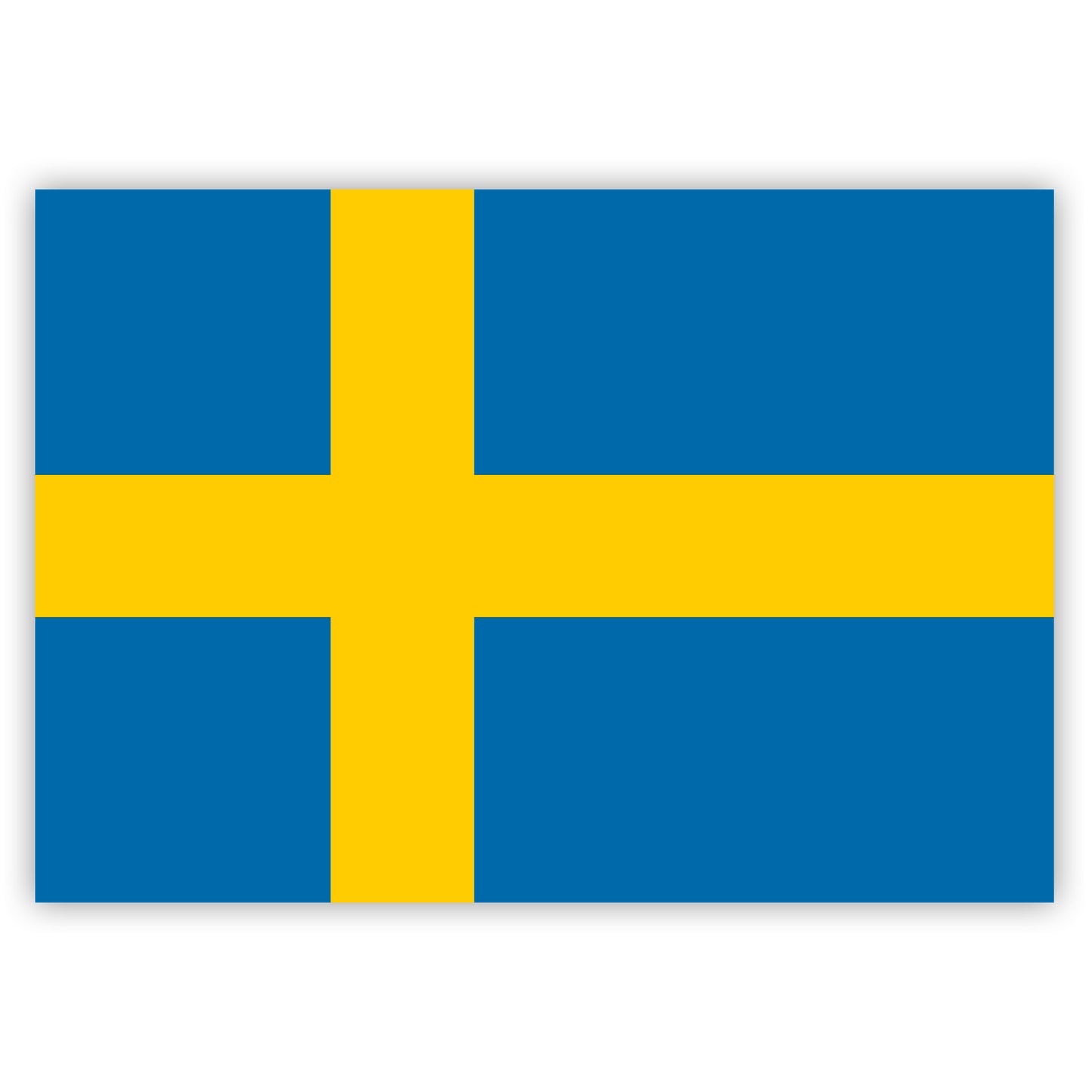 Aufkleber Schweden-Fahne