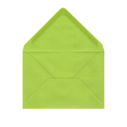 Grüne Briefumschläge - Bright Green- DIN C6