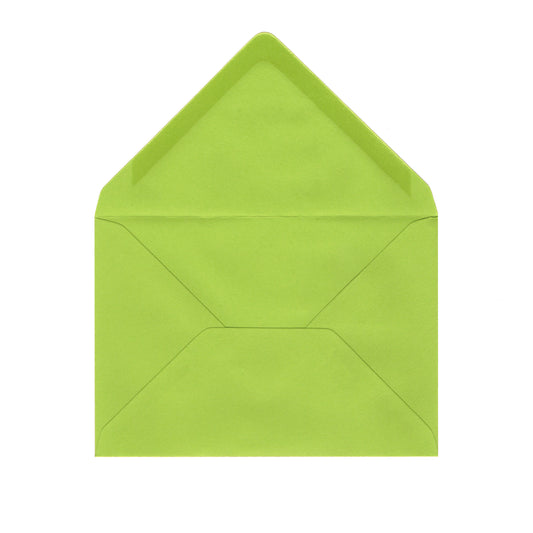 100 Stück - Grüne Briefumschläge - Bright Green- DIN C6