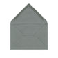 100 Stück - Dunkelgraue Briefumschläge - Stone Grey - DIN C6
