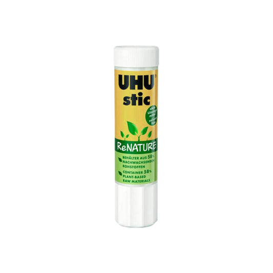 1 Stück - UHU stic ReNATURE - 21g - Klebestift