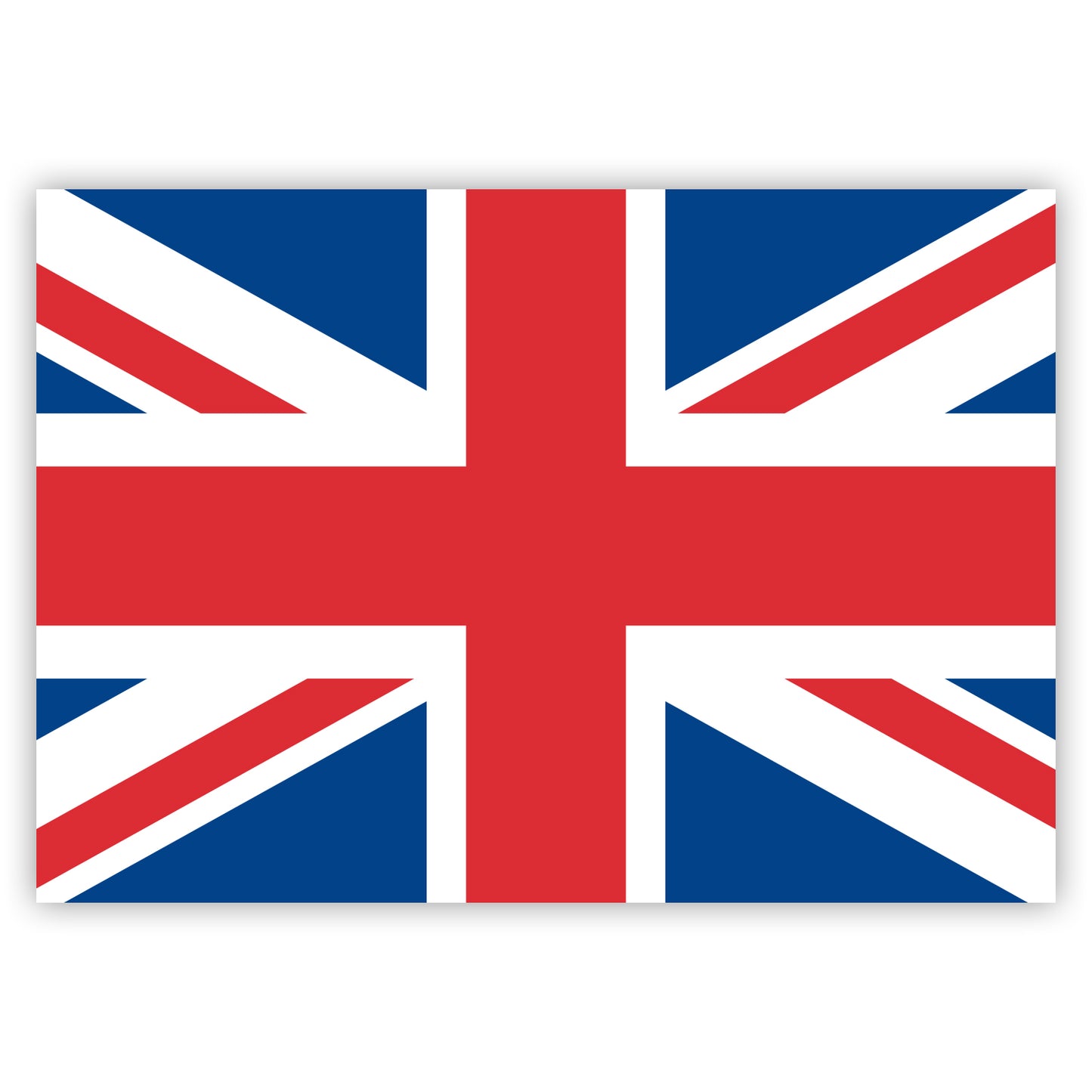 Union Jack Aufkleber