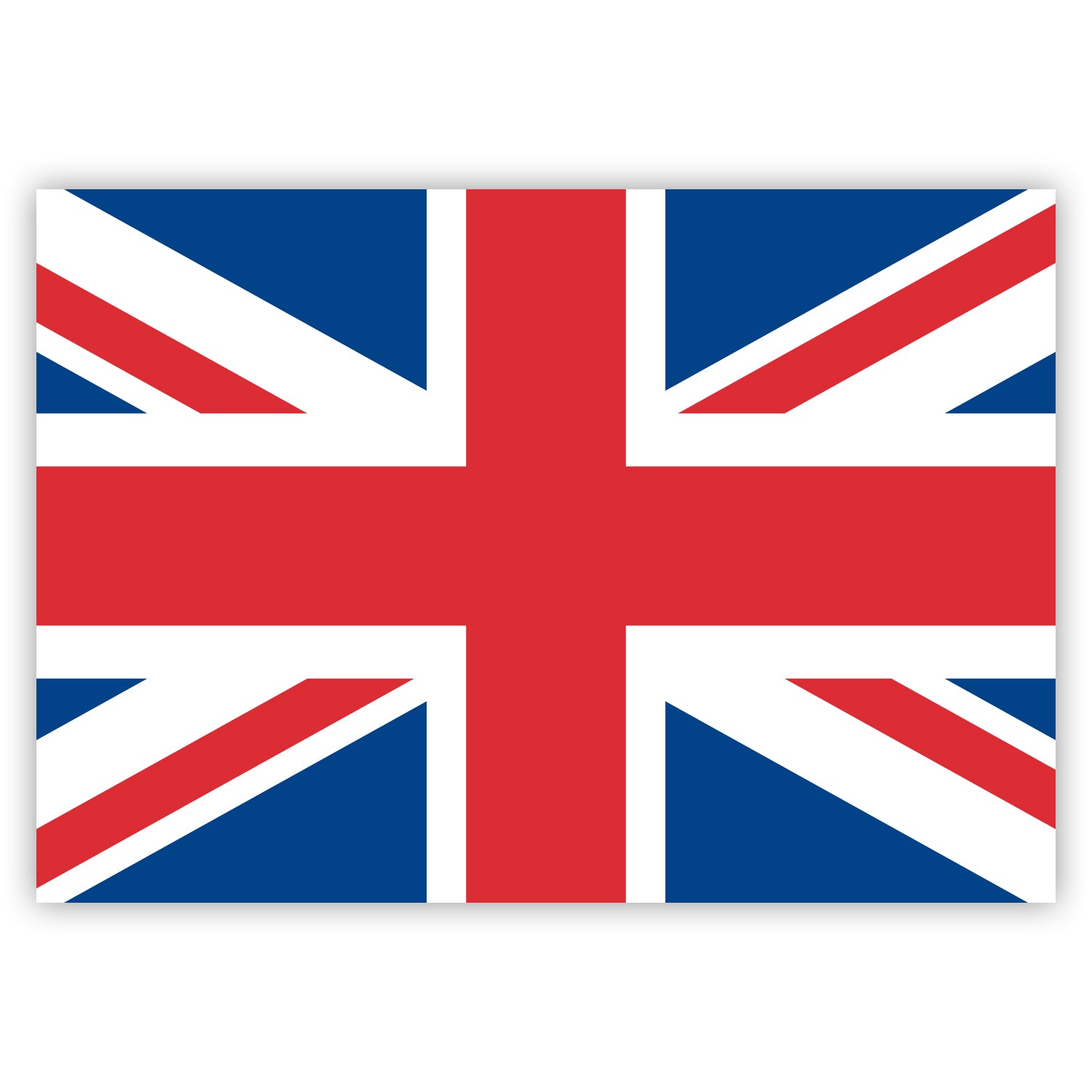Union Jack Aufkleber