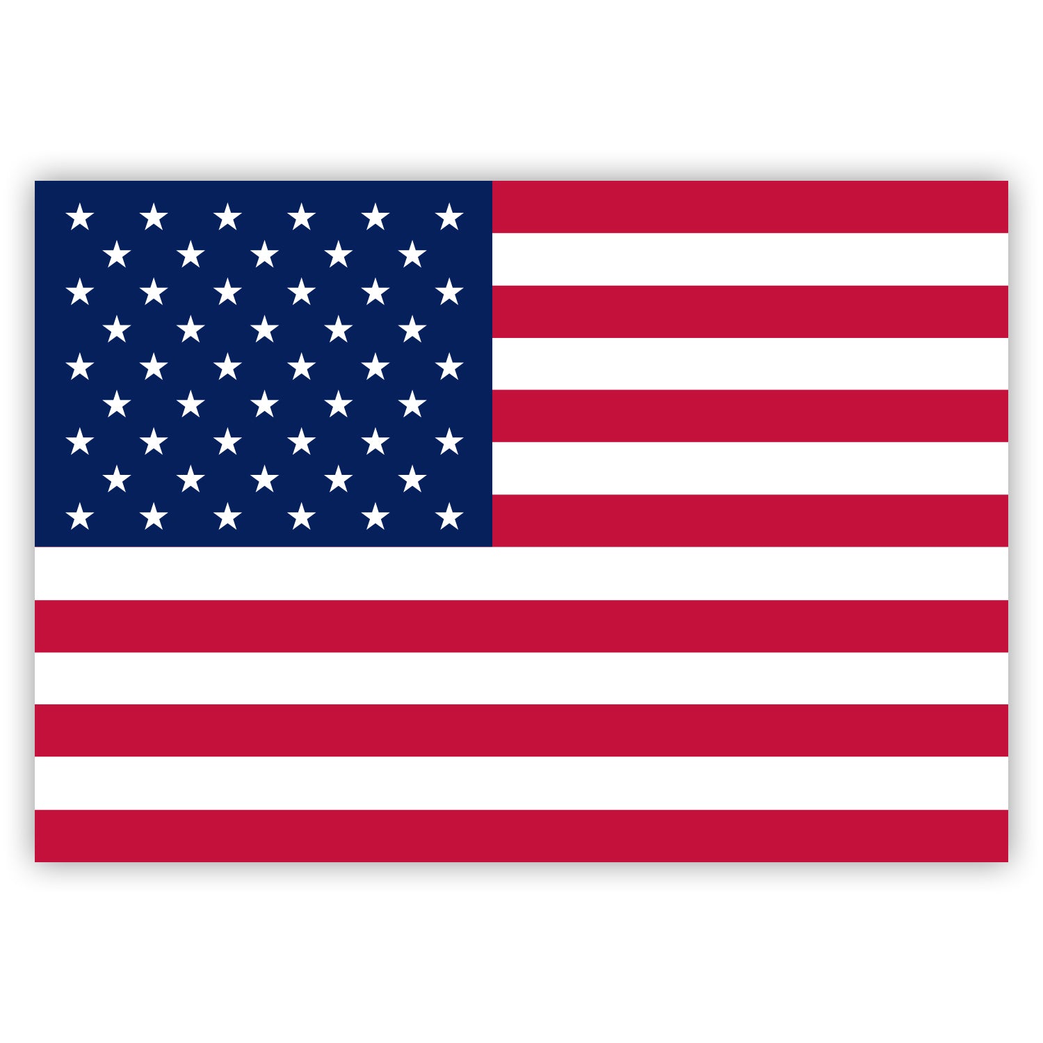 Aufkleber USA-Flagge