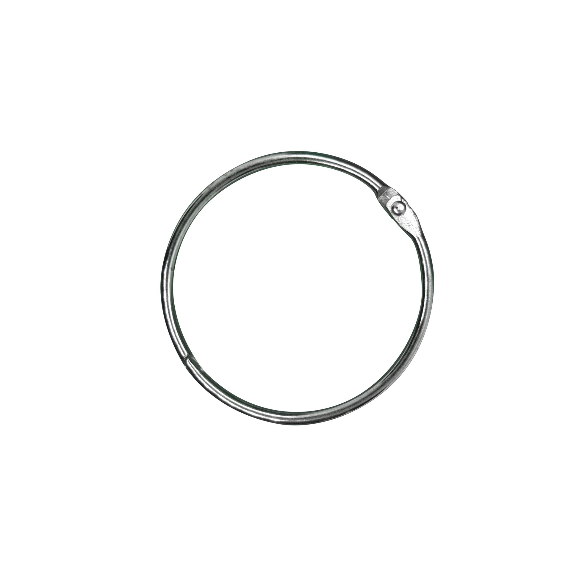 Binderinge / Heftringe - vernickelt / silber - 25 bis 50 mm Durchmesser