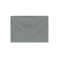 100 Stück - Dunkelgraue Briefumschläge - Stone Grey - DIN C6