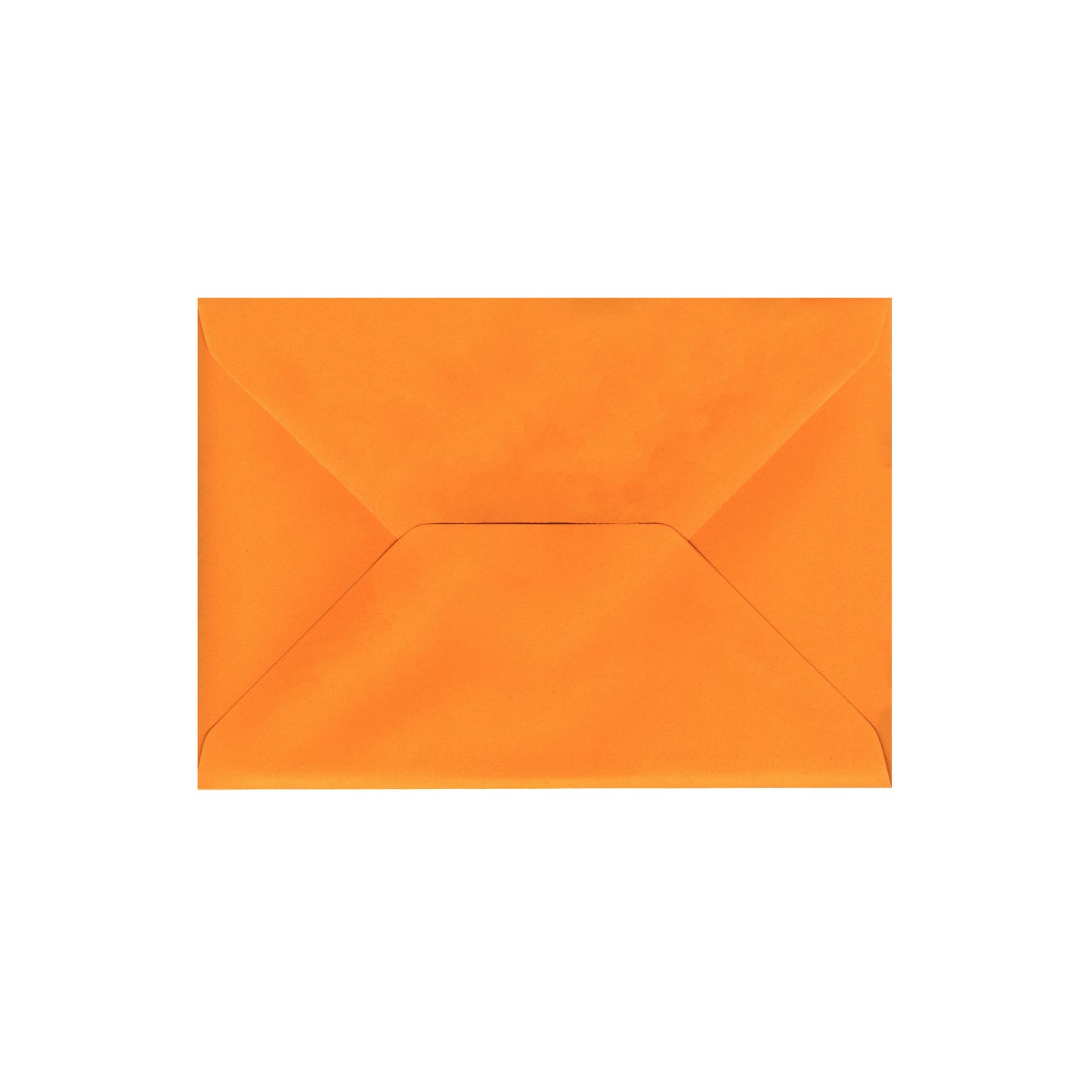 100 Stück - Orangefarbene Briefumschläge - Sunset Orange - DIN C6