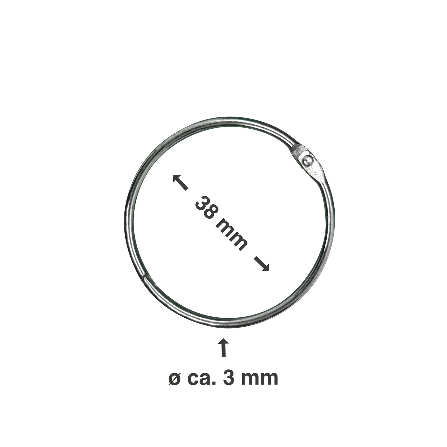 Binderinge Durchmesser 38 mm