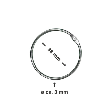 Binderinge Durchmesser 38 mm