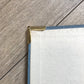 100 Stück - Buchecken - vernickelt / silber - 22 x 22 x 4,5 mm