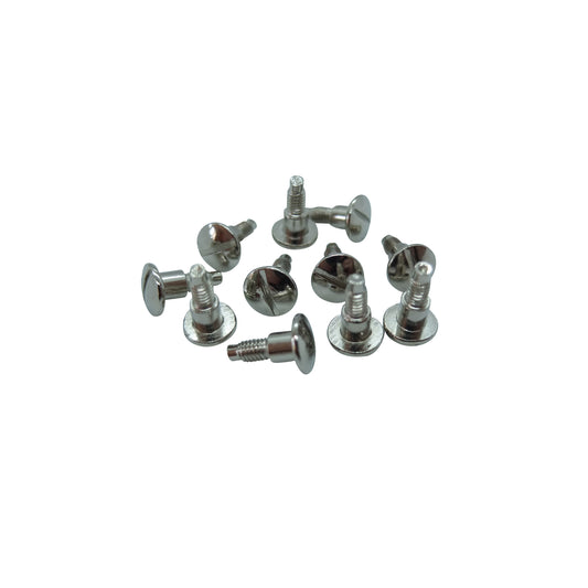 Verlängerungsschrauben für Hülsenmuttern - silber / vernickelt - 5 mm