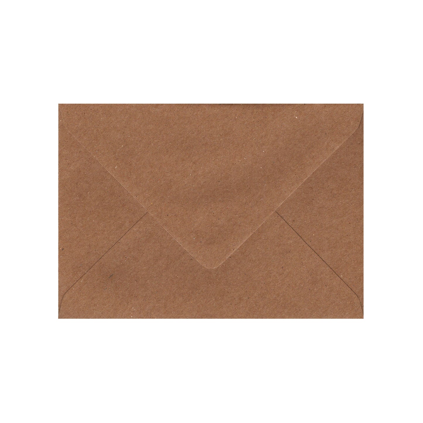 100 Stück - Kraftpapier-Umschläge - braun / gefleckt - DIN C6