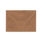 100 Stück - Kraftpapier-Umschläge - braun / gefleckt - DIN C6